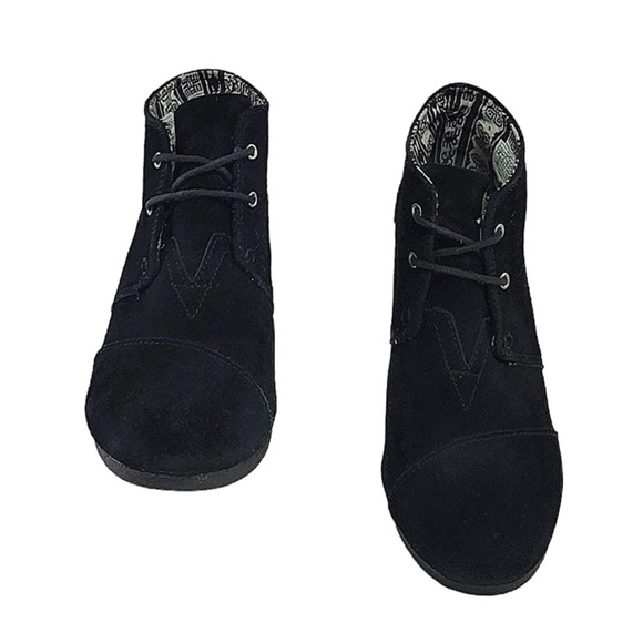 TOMS | Desert Wedge Bootie - Picture 3 of 6